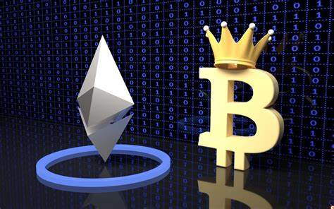 Bitcoin y Ethereum 