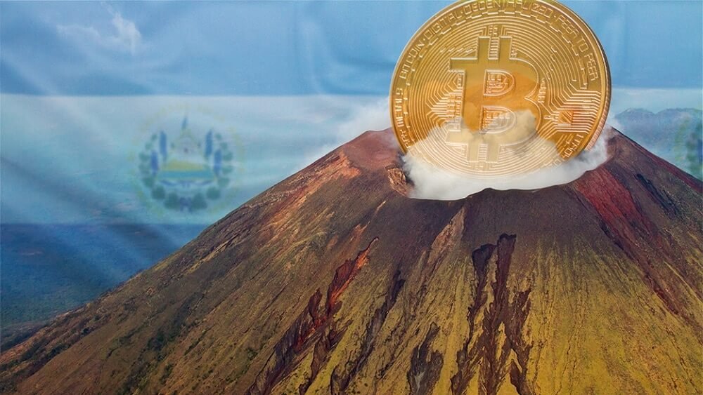 El Salvador BTC bitcoin volcán
