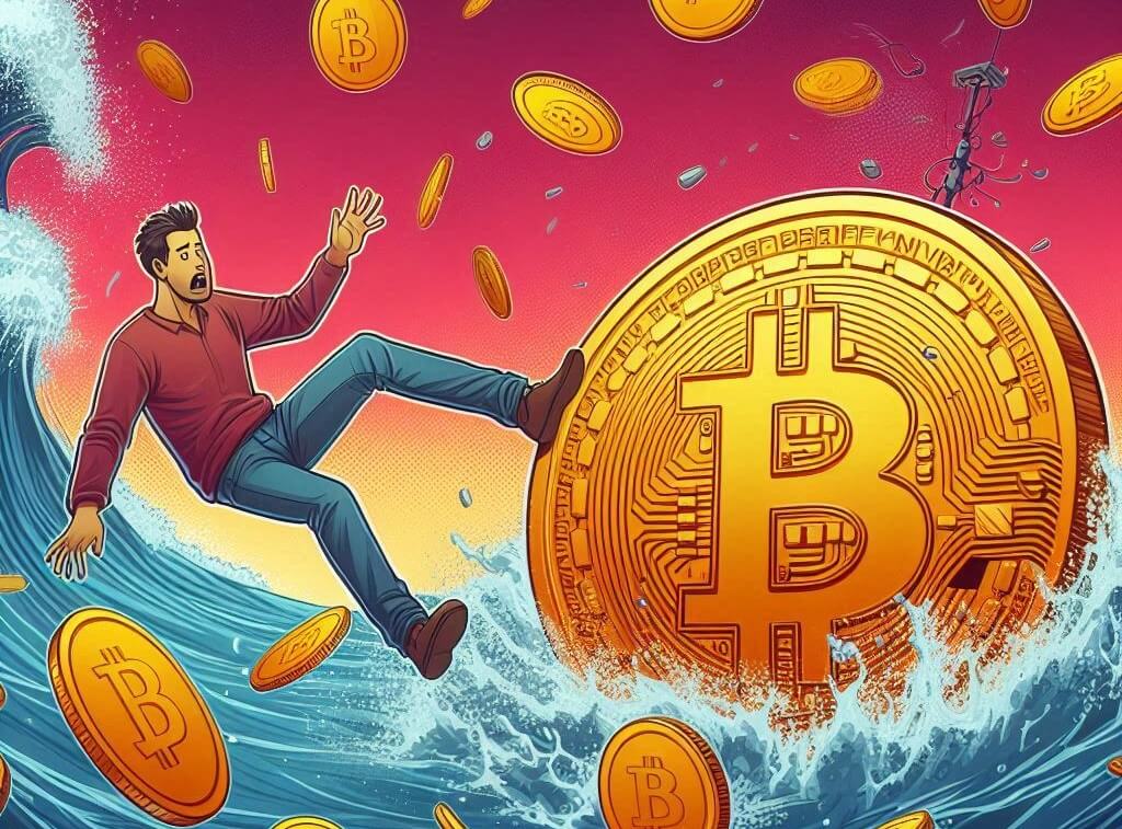 el precio de bitcoin se desploma