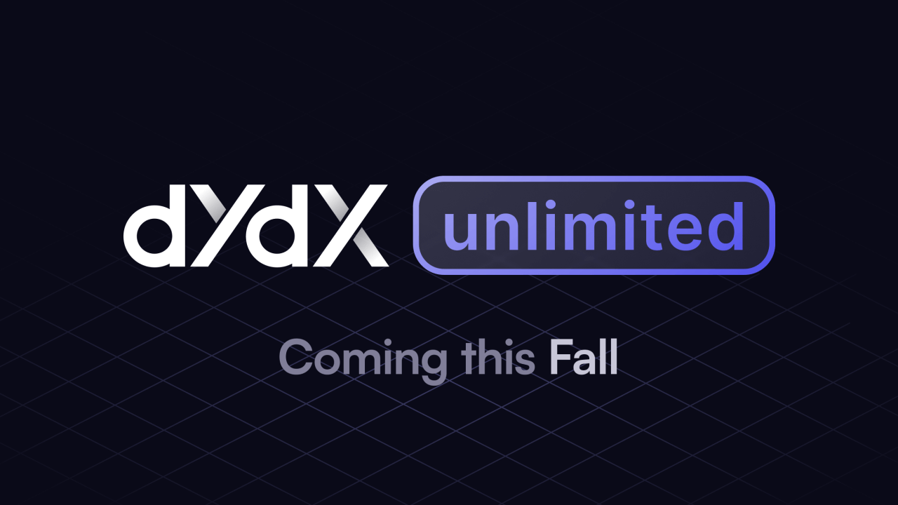 dYdX Unlimited