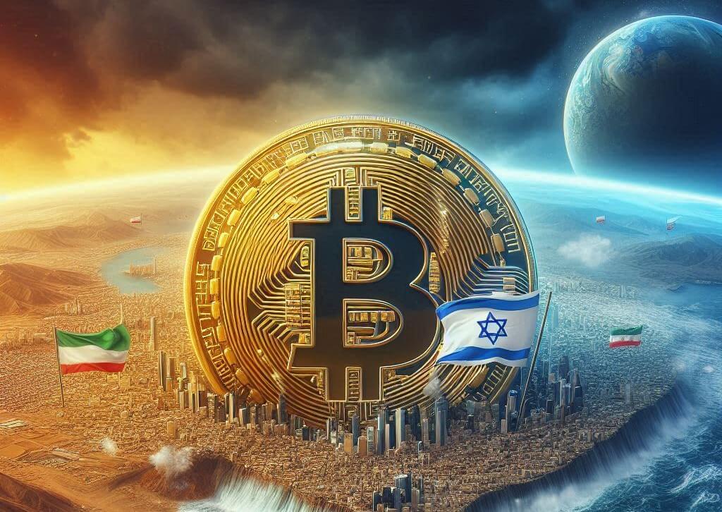 israel iran en el precio de bitcoin