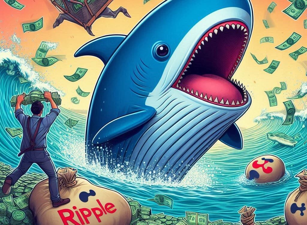 venta masiva de ballenas de ripple