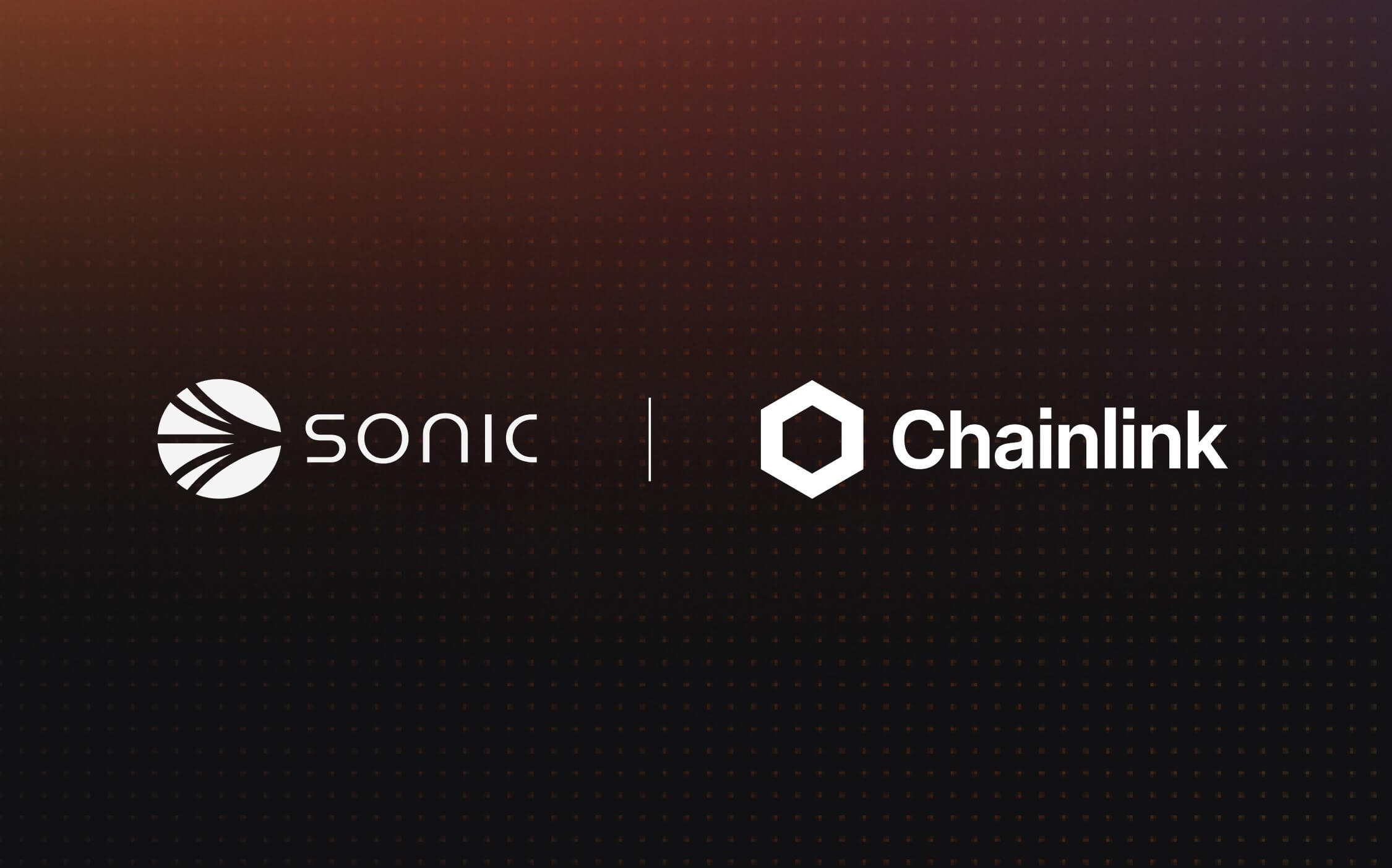 alianza de sonic y chainlink